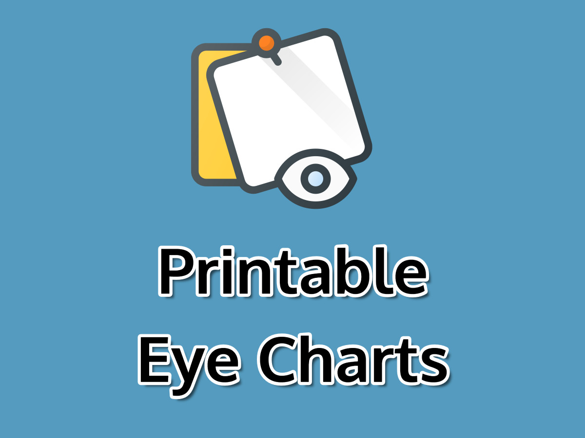 Eye Test: 3 Free Eye Charts To Download and Print at Home